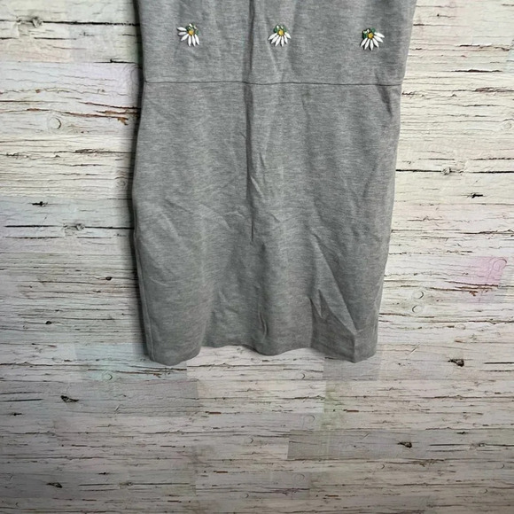 Banana republic gray floral  dress size 4 - Picture 2 of 10